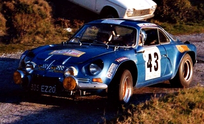 Pierre-Louis Moreau - Patrice Baron
18º Tour de Corse - Rallye de France 1974. Alpine-Renault A110 1800 (305 EZ20). Clasificado 11º.

Del 30 de Noviembre al 1 de Diciembre, Bastia, Córcega, Francia.
Superficie: asfalto.

El Rally tenia un total de 1292 km, de los que 374.90 km divididos en 14 tramos eran especiales.

Tomaron la salida 102 equipos, finalizaron 24.@
Palabras clave: Alpine;Renault;Corse;Corcega;1974