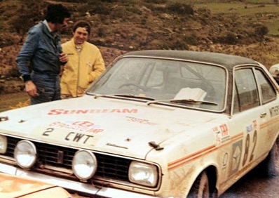 William (Will) Sparrow - Barry Hughes
8º TAP Rallye de Portugal 1974. Chrysler Avenger GT 1750 (2 CWT). Clasificado 18º.

Del 20 al 23 de Marzo, Estoril, Portugal.
Superficie: asfalto - tierra.

El Rally tenia un total de 2057.00 km de los que 455.00 km divididos en 32 tramos eran especiales.

Se inscribieron 126 equipos, tomaron la salida 120, finalizaron 36.@
Palabras clave: Chrysler;Avenger;Portugal;1974