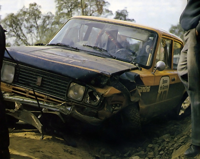Antonio Zanini Sans - Tico
22º Rally Costa Brava 1974. Seat 1430/1800, Abandonó por el accidente de la foto.

Del 16 al 17 de Febrero. Catalunya, España.
Superficie: tierra - asfalto.

Desconocemos cuantos kilómetros tanto totales como cronometrados constaba la prueba.

Se inscribieron 97 equipos, tomaron la salida 87, finalizaron 27.@
Palabras clave: ;Tico;Costa_Brava;Seat;1974