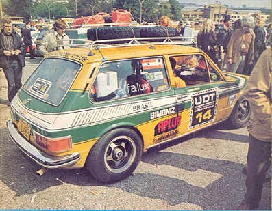 Carlos Weck â€“ Claudio Mueller
Rally Londres-Sahara-Múnich 1974, Volkswagen Brazilia, Clasificado 16º@
Palabras clave: UDT;Londres;Sahara;Munich;1974;Volkswagen