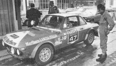 Chandrashekhar Mehta â€“ Lofty Drews
Rally Londres-Sahara-Múnich 1974, Lancia Fulvia 1600 HF, Finalizo pero descalificado, Anecdota: Despues de romper el coche en Tunez, lo llevo a Europa donde lo reparo, y se volvio a unir al Rally en Salzburg, para llegar con todos supervivientes a Munich@
Palabras clave: UDT;Londres;Sahara;Munich;1974;Lancia;Chandrashekhar_Mehta;