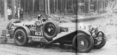 Keith Schellenberg â€“ Hamish Moffat
Rally Londres-Sahara-Múnich 1974, 8- litre Bentley Tourer 1930, Finalizo pero descalificado, Anecdota: Estando en Tunez viajo a Inglaterra para traer recambios para su Bentley, y en Taranto (Italia), reparo una llanta en una tienda de bicicletas@
Palabras clave: UDT;Londres;Sahara;Munich;1974;Bentley