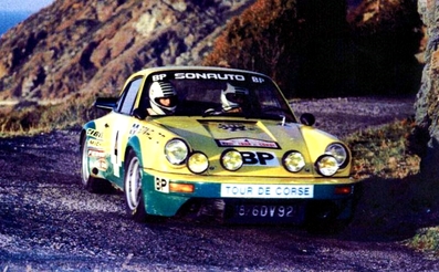 Guy Chasseuil - Christian Baron
18º Tour de Corse - Rallye de France 1974. Porsche 911 Carrera 3.0 (1876 DV 92). Abandonó en SS3 Albertacce de 30.30 Km.

Del 30 de Noviembre al 1 de Diciembre, Bastia, Córcega, Francia.
Superficie: asfalto.

El Rally tenia un total de 1292 km, de los que 374.90 km divididos en 14 tramos eran especiales.

Tomaron la salida 102 equipos, finalizaron 24.@
Palabras clave: ;Porsche;Corse;Corcega;1974