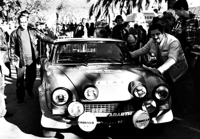 Bernard Darniche - Alain Mahé
18º Tour de Corse - Rallye de France 1974. Fiat Abarth 124 Rallye. Abandonó por el diferencial del coche.

Del 30 de Noviembre al 1 de Diciembre, Bastia, Córcega, Francia.
Superficie: asfalto.

El Rally tenia un total de 1292 km, de los que 374.90 km divididos en 14 tramos eran especiales.

Tomaron la salida 102 equipos, finalizaron 24.@
Palabras clave: ;Fiat;Abarth;Corcega;1974;Corse