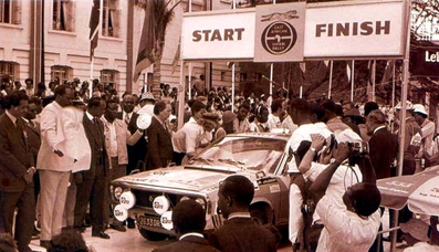 Jean-Francois Piot - Jacques Jaubert
22º East African Safari 1974. Renault 17 Gordini. Abandonó por motor.


De 11 al 15 de Abril, Nairobi, Kenya, Africa.
Superficie: tierra.

El Rally tenia un total de 5557.00 km, desconocemos cuantos controles horarios habían.

Tomaron la salida 99 equipos, finalizaron 16.@
Palabras clave: ;Renault;Gordini;Safari;1974;Parque_Cerrado