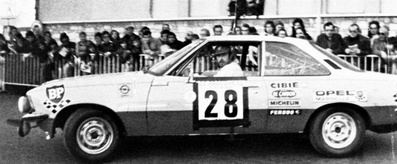 Jean-Louis Barailler - Joseph Pantalacci
18º Tour de Corse - Rallye de France 1974. Opel Commodore (7029 FE 13). Abandonó por el embrague después de SS13 Ghisoni - Muracciole de 16.60 Km.

Del 30 de Noviembre al 1 de Diciembre, Bastia, Córcega, Francia.
Superficie: asfalto.

El Rally tenia un total de 1292 km, de los que 374.90 km divididos en 14 tramos eran especiales.

Tomaron la salida 102 equipos, finalizaron 24.@
Palabras clave: Opel;Commodore;Corse;Corcega;1974