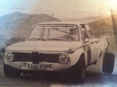 Jose Miguel Baeza
Subida de los Cuchillos 1974 (Las Palmas). BMW 2002 Alpina.
Palabras clave: ;BMW;Alpina;1974;Las_Palmas;crash