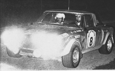 Maurizio Verini - Francesco Rossetti
23º Rally Costa Brava 1975. Fiat 124 Abarth Rallye (Gr.4 FIAT). Clasificado 1º.
Del 14 al 16 de Febrero.
Superficie: Asfalto y Grava / Tierra con un total de 334,50 km cronometrados.
Tomaron la salida 78 equipos, finalizaron 23.@
Palabras clave: ;Fiat;Rallye;Costa_Brava;1975