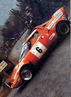 Bernard Darniche - Alain Mahé
19º Tour de Corse 1975. Lancia Stratos HF (EE 72930). Clasificado 1º.

Del 8 al 9 de Noviembre, Ajaccio, Córcega, Francia.
Superficie: asfalto.

En esta edición habían 2 tramos de mas de 100 Km, SS1 Panelca - Ponte Leccia de 158 Km y SS8 Zonza - Abaccia de 120 Km.

El Rally tenia un total de 1340 km de los que 479.40 km divididos en 10 tramos eran especiales (3 de ellos fueron cancelados SS3 Luri - Canari de 23.70 Km, SS4 San Pietro - Pietra Moneta de 34.00 Km, SS5 RF9 - N195 de 29.80 Km).

Tomaron la salida 77 equipos, finalizaron 22.@
Palabras clave: ;Lancia;Stratos;Corcega;Corse;1975