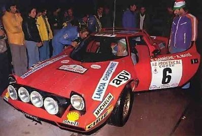 Bernard Darniche - Alain Mahé
19º Tour de Corse 1975. Lancia Stratos HF (EE 72930). Clasificado 1º.

Del 8 al 9 de Noviembre, Ajaccio, Córcega, Francia.
Superficie: asfalto.

En esta edición habían 2 tramos de mas de 100 Km, SS1 Panelca - Ponte Leccia de 158 Km y SS8 Zonza - Abaccia de 120 Km.

El Rally tenia un total de 1340 km de los que 479.40 km divididos en 10 tramos eran especiales (3 de ellos fueron cancelados SS3 Luri - Canari de 23.70 Km, SS4 San Pietro - Pietra Moneta de 34.00 Km, SS5 RF9 - N195 de 29.80 Km).

Tomaron la salida 77 equipos, finalizaron 22.@
Palabras clave: Bernard_Darniche;Alain_Mahe;Lancia;Stratos;Corcega;Corse;1975