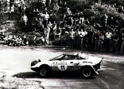 Björn Waldegard - Hans Thorszelius
17º Rallye Sanremo 1975. Lancia Stratos HF (TO M26363). Clasificado 1º.

Del 1 al 4 de Octubre, Sanremo, Imperia, Liguria, Italia.
Supeerficie: tierra - asfalto.

El Rally tenia un total de 1736.00 km de los que 977.00 km divididos en 39 tramos eran especiales.

Tomaron la salida 118 equipos, finalizaron 33.@
Palabras clave: ;Hans_Thorszelius;Lancia;Stratos;Sanremo;1975