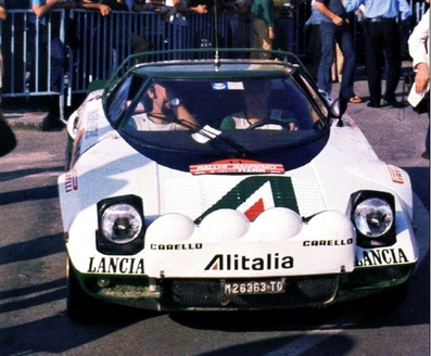 Björn Waldegard - Hans Thorszelius
17º Rally San Remo 1975. Lancia Stratos HF (TO M26363). Clasificado 1º.

Del 1 al 4 de Octubre, Sanremo, Imperia, Liguria, Italia.
Superficie: tierra - asfalto.

El Rally tenia un total de 1736.00 km de los que 977.00 km divididos en 39 tramos eran especiales.

Tomaron la salida 118 equipos, finalizaron 33.@
Palabras clave: ;Hans_Thorszelius;Lancia;Stratos;Sanremo;1975