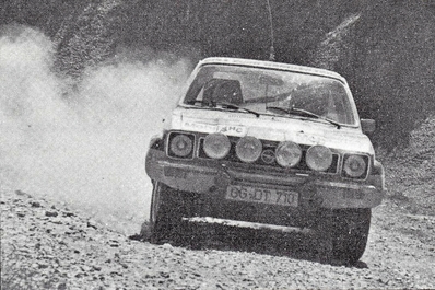 Walter Röhrl - Jochen Berger
22º Acropolis Rally 1975. Opel Ascona 1.9 SR (GG-DT 710). Clasificado 1º.

Del 24 al 31 de Mayo, Atenas, Grecia.
Superficie: tierra.

El Rally se dividia en 4 etapas con un total de 2639.88 km de los que 580.00 km divididos en 49 tramos eran especiales.

Tomaron la salida 87 equipos, finalizaron 17.@
Palabras clave: Walter_Röhrl;Jochen_Berger;Opel;Ascona;Acropolis;Grecia;1975