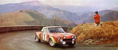 Hannu Olavi Mikkola - Jean Todt
43º Rallye Automobile de Monte-Carlo 1975. Fiat 124 Abarth Rallye. Clasificado 2º.

Del 15 al 23 de Enero, Monte Carlo.
Superficie: asfalto - nieve.

El Rally tenia un total de 2,345.00 Km de los que 472.00 Km divididos en 22 tramos eran especiales.

Se inscribieron 114 equipos, tomaron la salida 96, finalizaron 43.@
Palabras clave: ;Jean_Todt;Fiat;Abarth;Montecarlo;1975