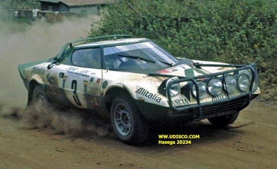 Sandro Munari - Lofty Drews
23º Rally Safari 1975. Lancia Stratos HF (TO L87904). Clasificado 2º.

Del 27 al 31 de Marzo, Nairobi, Kenya, África.
Superficie: tierra.

El Rally tenia un total de 5927 km con 80 controles horarios.

Tomaron la salida 75 equipos, finalizaron 14.@
Palabras clave: Sandro_Munari;Lancia;Stratos;Safari;1975