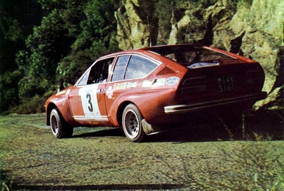 Jean-Claude Andruet - Yves Jouanny
19º Tour de Corse - Rallye de France 1975. Alfa Romeo Alfetta GTV 2.0 America (MI V85167). Clasificado 3º.

Del 8 al 9 de Noviembre, Ajaccio, Córcega, Francia.
Superficie: asfalto.

En esta edición habían 2 tramos de mas de 100 Km, SS1 Panelca - Ponte Leccia de 158 Km y SS8 Zonza - Abaccia de 120 Km.
El Rally tenia un total de 1340 km de los que 479.40 km divididos en 10 tramos eran especiales, (3 de ellos fueron cancelados SS3
Luri - Canari de 23.70 Km, SS4 San Pietro - Pietra Moneta de 34.00 Km, SS5 RF9 - N195 de 29.80 Km).

Tomaron la salida 77 equipos, finalizaron 22.@
Palabras clave: Corse;Corcega;Alfa;Romeo;Alfetta;GT;1975