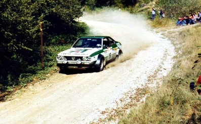 Mauro Pregliasco - Piero Sodano
17º Rally Sanremo 1975. Lancia Beta Coupé (TO M80840). Clasificado 4º.

Del 1 al 4 de Octubre, Sanremo, Imperia, Liguria, Italia.
Supeerficie: tierra - asfalto.

El Rally tenia un total de 1736.00 km de los que 977.00 km divididos en 39 tramos eran especiales.

Tomaron la salida 118 equipos, finalizaron 33.@
Palabras clave: Mauro_Pregliasco;Lancia;Sanremo;1975