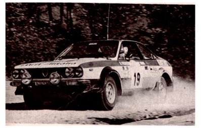 Mauro Pregliasco - Piero Sodano
17º Rally Sanremo 1975. Lancia Beta Coupé (TO M80840). Clasificado 4º.

Del 1 al 4 de Octubre, Sanremo, Imperia, Liguria, Italia.
Supeerficie: tierra - asfalto.

El Rally tenia un total de 1736.00 km de los que 977.00 km divididos en 39 tramos eran especiales.

Tomaron la salida 118 equipos, finalizaron 33.@
Palabras clave: Mauro_Pregliasco;Lancia;Sanremo;1975
