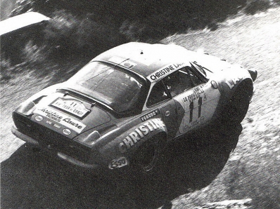 Jacques Henry - Maurice Gelin
19º Tour de Corse 1975. Alpine-Renault A110 1800 (943 AKX 75). Clasificado 5º.

Del 8 al 9 de Noviembre, Ajaccio, Córcega, Francia.
Superficie: asfalto.

En esta edición habían 2 tramos de mas de 100 Km, SS1 Panelca - Ponte Leccia de 158 Km y SS8 Zonza - Abaccia de 120 Km.

El Rally tenia un total de 1340 km de los que 479.40 km divididos en 10 tramos eran especiales, (3 de ellos fueron cancelados SS3 Luri - Canari de 23.70 Km, SS4 San Pietro - Pietra Moneta de 34.00 Km, SS5 RF9 - N195 de 29.80 Km).

Tomaron la salida 77 equipos, finalizaron 22.@
Palabras clave: Jacques_Henry;Renault;Alpine;Corse;Corcega;1975