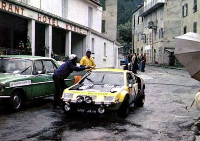 Francis Vincent - Jacques Jaubert
19º Tour de Corse 1975. Alpine-Renault A310 1800 (6722 JB 76). Clasificado 6º.

Del 8 al 9 de Noviembre, Ajaccio, Córcega, Francia.
Superficie: asfalto.

El Rally tenia un total de 1340.00 km de los que 479.40 km divididos en 10 tramos eran especiales (3 de ellos fueron cancelados, SS3 Luri - Canari de 23.70 km, SS4 San Prieto - Pietra Moneta de 34.00 km y SS5 RF9 - N195 de 29.80 km).

Tomaron la salida 77 equipos, finalizaron 22.

En esta edición habí­an 2 tramos de mas de 100 Km:
SS1 Panelca - Ponte Leccia de 158 Km
SS8 Zonza - Abaccia de 120 Km.@
Palabras clave: ;Renault;Alpine;A310;Corcega;Corse;1975