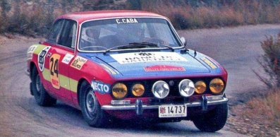  Claudio Caba - Joan Aymami
17º Rally 2000 Viratges 1975. Alfa Romeo 2000 GTV, Gr.1, clase 4. Clasificado 8º.

Del 8 al 9 de Noviembre, Manresa, Barcelona, Catalunya, España.
Superficie: asfalto.

El Rally tenía un total de 615.00 km de los que 217.20 km divididos en 16 tramos eran especiales.
La prueba se competía en su totalidad de noche, desde las 22:40 del dia 8 a las 10:26 del dia 9, con una parada de una hora justa.

Tomaron la salida 85 equipos, finalizaron 52.@
Palabras clave: Alfa_Romeo;GTV;2000_Viratges;1975
