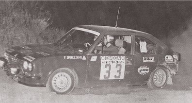 Federico Ormezzano - Enrico Cartotto
8º Rally dell'Isola d'Elba 1975.. Alfa Romeo Alfasud TI. Clasificado 9º.

Del 17 al 19 de Abril, Portoferraio, Italia.

Superficie: Asfalto con 295.20 km cronometrados divididos en 34 especiales.

Tomaron la salida 109 equipos, finalizaron 37.@
Palabras clave: Federico_Ormezzano;Enrico_Cartotto;Elba;Alfa_Romeo;1975