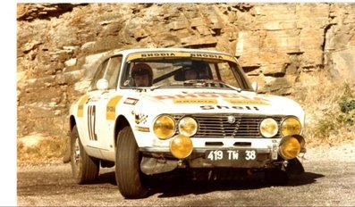 Bernard Béguin - Jacques Andrevon
18º Critérium des Cévennes 1975. Alfa Romeo 2000 GTV (419 TW 38). Clasificado 11º.

Del 22 al 23 de Noviembre, Vigan-Ganges.
Superficie: asfalto.

La prueba tenia un total de 577.00 km de los que 290.40 km divididos en 22 tramos eran especiales.

Tomaron la salida 165 equipos, finalizaron 66.@

Palabras clave: Bernard_Beguin;Jacques_Andrevon;Criterium_Cevennes;1975