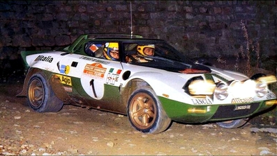 Sandro Munari - Mario Mannucci
17º Rally Sanremo 1975. Lancia Stratos HF (TO-96265L). Abandonó por pinchazo/reventón de rueda.

Del 1 al 4 de Octubre, Sanremo, Imperia, Liguria, Italia.
Superficie: tierra - asfalto.

El Rally tenia un total de 1736.00 km de los que 977.00 km divididos en 39 tramos eran especiales.

Tomaron la salida 118 equipos, finalizaron 33.@
Palabras clave: Sandro_Munari;Lancia;Stratos;Sanremo;1975