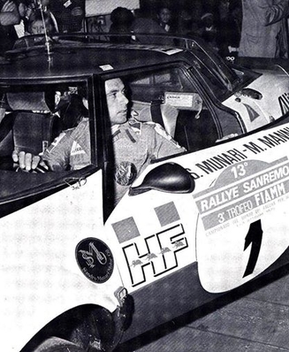 Sandro Munari - Mario Mannucci
17º Rally Sanremo 1975. Lancia Stratos HF (TO-96265L). Abandonó por pinchazo/reventón de rueda.

Del 1 al 4 de Octubre, Sanremo, Imperia, Liguria, Italia.
Superficie: tierra - asfalto.

El Rally tenia un total de 1736.00 km de los que 977.00 km divididos en 39 tramos eran especiales.

Tomaron la salida 118 equipos, finalizaron 33.@
Palabras clave: Sandro_Munari;Lancia;Stratos;Sanremo;1975;Personajes