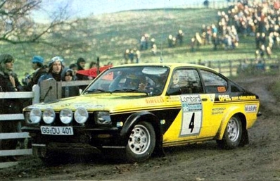 Walter Röhrl - Jochen Berger
24º Lombard RAC Rally 1975. Opel Kadett GT/E (GG-DU 401). Abandonó por la transmisión del coche en SS23 Grovely.

Del 22 al 26 de Noviembre, York, Yorkshire, Inglaterra.
Superficie: tierra.

El Rally tenia 72 tramos especiales (2 de ellos fueron cancelados, SS7 Wykeham y SS25 Chargot Wood).

Se inscribieron 250 equipos, tomaron la salida 236, finalizaron 104.@
Palabras clave: Walter_Röhrl;Jochen_Berger;Opel;Kadett;GT/E;Gran_Bretaña;1975;Lombard_RAC_Rally