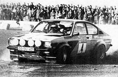 Walter Röhrl - Jochen Berger
24º Lombard RAC Rally 1975. Opel Kadett GT/E (GG-DU 401). Abandonó por la transmisión del coche en SS23 Grovely.

Del 22 al 26 de Noviembre, York, Yorkshire, Inglaterra.
Superficie: tierra.

El Rally tenia 72 tramos especiales (2 de ellos fueron cancelados, SS7 Wykeham y SS25 Chargot Wood).

Se inscribieron 250 equipos, tomaron la salida 236, finalizaron 104.@
Palabras clave: Walter_Röhrl;Jochen_Berger;Opel;Kadett;GT/E;Gran_Bretaña;1975;Lombard_RAC_Rally