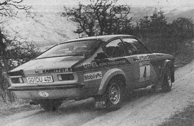 Walter Röhrl - Jochen Berger
24º Lombard RAC Rally 1975. Opel Kadett GT/E (GG-DU 401). Abandonó por la transmisión del coche en SS23 Grovely.

Del 22 al 26 de Noviembre, York, Yorkshire, Inglaterra.
Superficie: tierra.

El Rally tenia 72 tramos especiales (2 de ellos fueron cancelados, SS7 Wykeham y SS25 Chargot Wood).

Se inscribieron 250 equipos, tomaron la salida 236, finalizaron 104.@
Palabras clave: Walter_Röhrl;Jochen_Berger;Opel;Kadett;GT/E;Gran_Bretaña;1975;Lombard_RAC_Rally