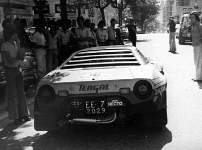 Jorge Bagration - Ignacio Leulin
9º Rallye de Portugal - Vinho do Porto 1975. Lancia Stratos HF (EE-72029) Abandonó por el carter.

Del 18 al 21 de Julio, Estoril, Cascais, Lisboa, Portugal.
Superficie: asfalto - tierra.

El Rally tenia un total de 2,006.50 Km de los que 514.80 Km divididos en 34 tramos eran especiales.

Tomaron la salida 73 equipos, finalizaron 22.@
Palabras clave: Jorge_Bagration;Lancia;stratos;Portugal;1975