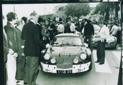Ange-Marie Venturini - Dominique Simonini
19º Tour de Corse 1975. Alpine-Renault A110 (31 GE 20). Abandonó.

En esta edición habí­an 2 tramos de mas de 100 Km:
SS1 Panelca - Ponte Leccia de 158 Km
SS8 Zonza - Abaccia de 120 Km.

Del 8 al 9 de Noviembre, Ajaccio, Córcega, Francia.
Superficie: asfalto.

El Rally tenia un total de 1340.00 km de los que 479.40 km divididos en 10 tramos eran especiales (3 de ellos fueron cancelados, SS3 Luri - Canari de 23.70 km, SS4 San Prieto - Pietra Moneta de 34.00 km y SS5 RF9 - N195 de 29.80 km).

Tomaron la salida 77 equipos, finalizaron 22.
@
Palabras clave: Renault;Alpine;Corse;Corcega;1975