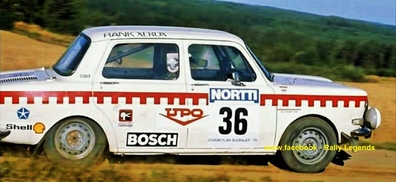 Henri Toivonen - Antero Lindqvist
25º Jyväskylän Suurajot - Rally of the 1000 Lakes 1975. Simca Rallye 2. Abandonó por cárter roto en SS36 Myhinpaa de 20.50 Km.

Del 29 al 31 de Agosto, Jyväskylä, Finlandia.
Superficie: tierra.

El Rally tenia un total de 1332.00 km de los que 287.50 km divididos en 42 tramos eran especiales.

Tomaron la salida 98 equipos, finalizaron 60.@
Palabras clave: Henri_Toivonen;Simca;Rallye;Finlandia;1975