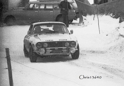 Gerard Masset - Richard Lord
43º Rallye Automobile de Monte-Carlo 1975. Alfa Romeo 2000 GTV. Abandonó.

Del 15 al 23 de Enero, Monte Carlo.
Superficie: asfalto - nieve.

El Rally tenia un total de 2,345.00 Km de los que 472.00 Km divididos en 22 tramos eran especiales.

Se inscribieron 114 equipos, tomaron la salida 96, finalizaron 43.@
Palabras clave: Alfa_Romeo;Alfasud;Montecarlo;1975;nieve