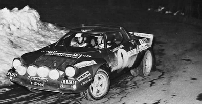 Bernard Darniche - Alain Mahé 
23º Critérium Neige et Glace 1976. Lancia Stratos HF (TO N14329). Clasificado 1º.

Del 21 al 22 de Febrero, Uriage, Ródano-Alpes, Grenoble, Francia.
Superficie: asfalto - nieve.

El Rally constaba de tres etapas y un total de 296.90 km cronometrados.

Tomaron la salida 78 equipos, finalizaron 48.

© Morelli-Bertier.
@
Palabras clave: ;Lancia;Stratos;Criterium_Neige_Glace;1976