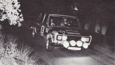 Antonio Zanini Sans - Juan Jose Petisco
24º Rally Costa Brava 1976. Seat 1430 Especial 1800 (Gr.4 SEAT Competición). Clasificado 1º.

Del 13 al 15 de Febrero, Lloret de Mar, Girona, Catalunya, España.
Organización: Peña Motorista Diez por Hora.
Superficie: asfalto -tierra.

El Rally tenía un total de 1064.00 km de los que 272.80 km eran tramos cronometrados.

Tomaron salida 90 equipos, finalizaron 23.@
Palabras clave: ;Seat;Costa_Brava;1976;