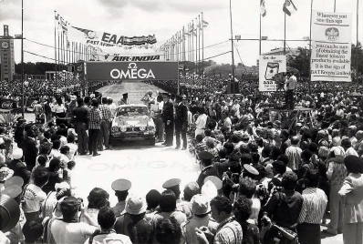Sardar Joginder (Joginder) Singh Bhachu (Singh) - David Doig
24º Safari Rally 1976. Mitsubishi Colt Lancer 1600 GSR. Clasificado 1º.

Del 15 al 19 de Abril, Nairobi, Kenya, África.
Superficie: tierra.

El Rally tenia un total de 4950 Km, desconocemos los CH que habí­an.

Tomaron la salida 65 equipos, finalizaron 14.@
Palabras clave: ;Mitsubishi;Colt;Lancer;Safari;1976