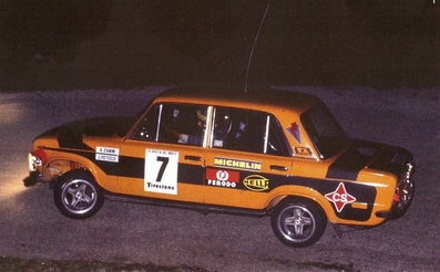 Antonio Zanini Sans - Juan Jose Petisco
10º Rally Firestone 1976. Seat 1430 Especial 1800 (Gr.4). Clasificado 1º.

Del 19 al 21 de Marzo.
Puntuable para el Campeonato Europa de Rallyes para conductores, Coef.3.

El Rally tenia un total de 1300 Km de los que 246,6 Km divididos en 27 tramos, eran especiales.

Se inscribieron 91 equipos, tomaron la salida 61, finalizaron 23.@
Palabras clave: ;Seat;Firestone;1976