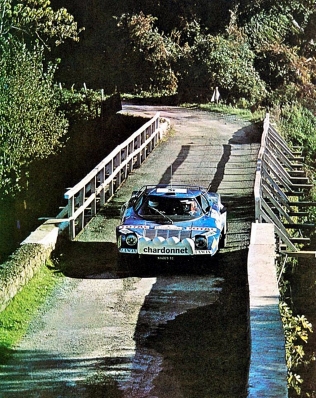 Bernard Darniche - Alain Mahé
20º Tour de Corse 1976. Lancia Stratos HF (TO N14329). Clasificado 2º.

Del 6 al 7 de Noviembre, Ajaccio, Córcega, Francia.
Superficie: asfalto.

El Rally tenia un total de 1340.00 km de los que 630 km divididos en 9 tramos eran especiales.

Kilómetros de cada uno de los 9 tramos:
SS1 - Casta - Pietra Moneta de 17 Km
SS2 - Calvi - Liamone de 145,20 Km
SS3 - Aqua Doria - Stiliccione de 16,50 Km
SS4 - Porto - Vecchio - Prunelli de 166,40 Km
SS5 - Kamiesch - Bavella - Zonza de 28,60 Km
SS6 - Tavera - Bastelica de 17,10 Km
SS7 - Palneca - Francardo de 137,90 Km
SS8 - Morosaglia - Alistro de 76,40 Km
SS9 - Talasani - La Castanaccia - La Porta de 24,90 Km.

Tomaron la salida 88 equipos, finalizaron 11.
@
Palabras clave: ;Lancia;Stratos;Corcega;1976;Corse