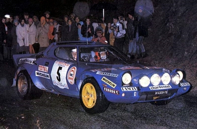 Bernard Darniche - Alain Mahé
20º Tour de Corse 1976. Lancia Stratos HF (TO N14329). Clasificado 2º.

Del 6 al 7 de Noviembre, Ajaccio, Córcega, Francia.
Superficie: asfalto.

El Rally tenia un total de 1340.00 km de los que 630 km divididos en 9 tramos eran especiales.

Kilómetros de cada uno de los 9 tramos:
SS1 - Casta - Pietra Moneta de 17 Km
SS2 - Calvi - Liamone de 145,20 Km
SS3 - Aqua Doria - Stiliccione de 16,50 Km
SS4 - Porto - Vecchio - Prunelli de 166,40 Km
SS5 - Kamiesch - Bavella - Zonza de 28,60 Km
SS6 - Tavera - Bastelica de 17,10 Km
SS7 - Palneca - Francardo de 137,90 Km
SS8 - Morosaglia - Alistro de 76,40 Km
SS9 - Talasani - La Castanaccia - La Porta de 24,90 Km.

Tomaron la salida 88 equipos, finalizaron 11.
@
Palabras clave: ;Lancia;Stratos;Corcega;1976;Corse
