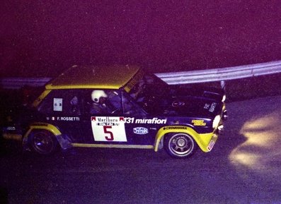 Fulvio Bacchelli - Francesco Rossetti
9º Rallye dell'Isola d'Elba 1976. Fiat 131 Abarth, Clasificado 2º.

Del 8 al 10 de Abril en Portoferraio, Italia.

Superficie: Asfalto con 40 tramos cronometrados. Desconocemos la totalidad de los kilómetros cronometrados como los del Rallye.

Tomaron la salida 104 equipos, finalizaron 45.@
Palabras clave: Fulvio_Bacchelli;Rossetti;Elba;Fiat;1976