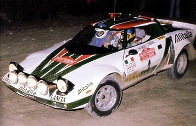 Sandro Munari - Silvio Maiga
18º Rally Sanremo 1976. Lancia Stratos HF (TO N41648). Clasificado 2º.

Del 6 al 9 de Octubre, Sanremo, Imperia, Liguria, Italia.
Superficie: asfalto.

El Rally tenia un total de 1509 km de los que 780 Km divididos en 36 tramos eran especiales, (2 de ellos fueron cancelados SS9 y SS30).

Tomaron la salida 133 equipos, finalizaron 68.@
Palabras clave: Sandro_Munari;Silvio_Maiga;Lancia;Stratos;Sanremo;1976