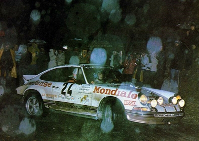 Jacques Almeras - Christian Delferrier
20º Tour de Corse 1976. Porsche 911 Carrera (880 RB 34). Clasificado 5º.

Del 6 al 7 de Noviembre, Ajaccio, Córcega, Francia.
Superficie: asfalto.

El Rally tenia un total de 1340.00 km de los que 630.00 km divididos en 9 tramos eran especiales.

Kilómetros de cada uno de los 9 tramos:
SS1 - Casta - Pietra Moneta de 17 Km
SS2 - Calvi - Liamone de 145,20 Km
SS3 - Aqua Doria - Stiliccione de 16,50 Km
SS4 - Porto - Vecchio - Prunelli de 166,40 Km
SS5 - Kamiesch - Bavella - Zonza de 28,60 Km
SS6 - Tavera - Bastelica de 17,10 Km
SS7 - Palneca - Francardo de 137,90 Km
SS8 - Morosaglia - Alistro de 76,40 Km
SS9 - Talasani - La Castanaccia - La Porta de 24,90 Km.

Tomaron la salida 88 equipos, finalizaron 11.
@
Palabras clave: ;Porsche;Corse;Corcega;1976