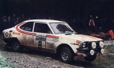 Ove Andersson - Martin Holmes
25º Lombard RAC Rally 1976. Toyota Corolla Levin TE27 (ACM55 RA 8354). Clasificado 5º.
Toyota Team Great Britain

Del 27 al 30 de Noviembre, Bath, Inglaterra.
Superficie: tierra.

El Rally tenia un total de 3248 km de los que 504 km divididos en 76 tramos eran especiales, (6 de ellos fueron cancelados, SS2 Speech House, km? SS34 Greystoke, km? SS37 cancelada antes del inicio, km? SS41 Egdon, km? y SS42 Anglebury, km?).

Tomaron la salida 200 equipos, finalizaron 71.@
Palabras clave: Ove_Andersson;Gran_Bretaña;Toyota;Corolla;1976;RAC_Rally