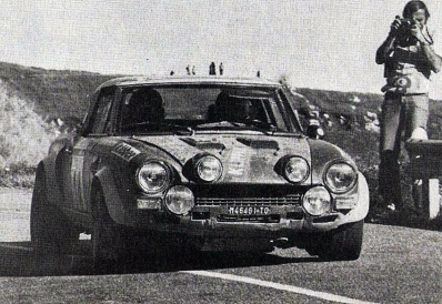 Livio Lorenzelli - Mario Necco
18º Rally de Sanremo 1976. Fiat Abarth 124 Rallye (TO-M46461). Clasificado 6º.

Del 6 al 9 de Octubre, Sanremo, Imperia, Liguria, Italia.
Superficie: asfalto.

El Rally tenia un total de 1509 km de los que 780 Km divididos en 36 tramos eran especiales, (2 de ellos fueron cancelados SS9 y SS30).

Tomaron la salida 133 equipos, finalizaron 68.@
Palabras clave: Fiat;Abarth;Rallye;Sanremo;1976