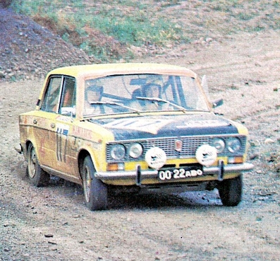 Stasys Brundza - Arvydas Girdauskas
23º Acropolis Rally 1976. Lada 1600 (00 22 ABO). Clasificado 6º.

Del 22 al 28 de Mayo, Atenas, Grecia.
Superficie: tierra.

El Rally tenia un total de 2635 km de los que 716.00 km divididos en 51 tramos eran especiales (5 de ellos fueron cancelados SS7, SS18, SS19, SS20, SS21).

Tomaron la salida 126 equipos, finalizaron 34.@
Palabras clave: Lada;Acropolis;Grecia;1976