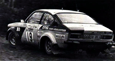 Anders Kulläng - Claes-Göran Andersson
25º Lombard RAC Rally 1976. Opel Kadett GT/E, Clasificado 7º.
El Rally tenia un total de 3248 km de los que 504 km divididos en 76 tramos, eran especiales. (6 de ellos fueron cancelados, SS2 Speech House, SS34 Greystoke, SS37 cancelada antes del inicio, SS41 Egdon y SS42 Anglebury).
Tomaron la salida 200 equipos, finalizaron 71.@
Palabras clave: ;Gran_Bretaña;Opel;Kadett;GT/E;1976;RAC_Rally