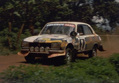 Jean-Pierre Nicolas - Jean-Claude Lefèbvre
24º Rally Safari 1976. Peugeot 504. Clasificado 9º.

Del 15 al 19 de Abril, Nairobi, Kenya, África.
Superficie: tierra.

El Rally tenia un total de 4950 Km, desconocemos los CH que habí­an.

Tomaron la salida 65 equipos, finalizaron 14.@
Palabras clave: ;Safari;Peugeot;1976